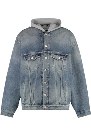 Balenciaga Hombre, Chaquetas, Azul, Talla: M
