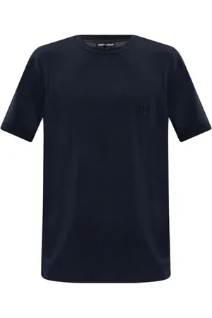 Giorgio Armani Hombre, Camisetas, Azul, Talla: L