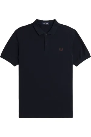 Fred Perry Hombre, Camisetas, Azul, Talla: S
