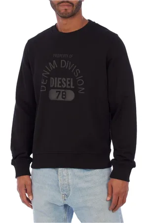 Diesel Hombre, Sudaderas, Negro, Talla: XL