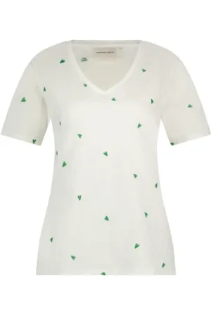 Fabienne Chapot Mujer, Camisetas, Blanco, Talla: XS