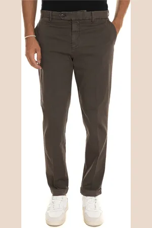 Berwich Hombre, Pantalones, Marrón, Talla: S