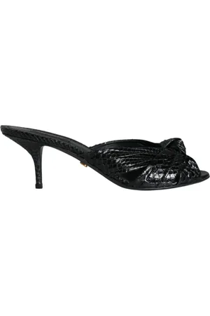 Dolce & Gabbana Mujer, Zapatos, Negro, Talla: 39 EU