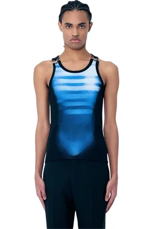 Jean Paul Gaultier Hombre, Camisetas, Azul, Talla: S