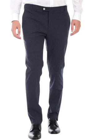 D.A. Daniele Alessandrini Hombre, Pantalones, Azul, Talla: XL