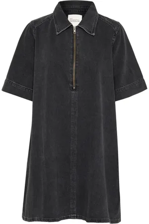 My Essential Wardrobe Mujer, Vestidos, Negro, Talla: L