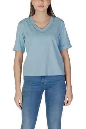 Liu Jo Mujer, Camisetas, Azul, Talla: M