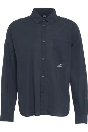 C.P. Company Hombre, Camisas, Azul, Talla: L