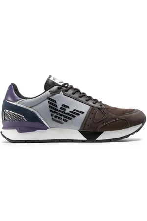 Emporio Armani Hombre, Zapatos, Gris, Talla: 43 EU