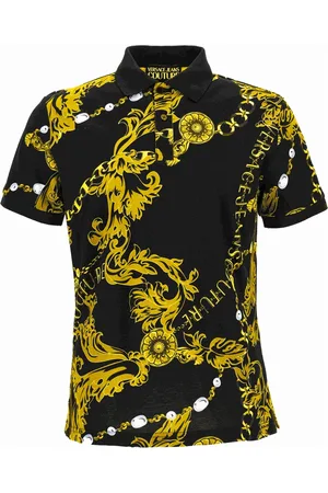 VERSACE Hombre, Camisetas, Negro, Talla: L