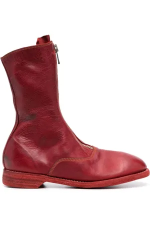 GUIDI Mujer, Zapatos, Rojo, Talla: 37 EU