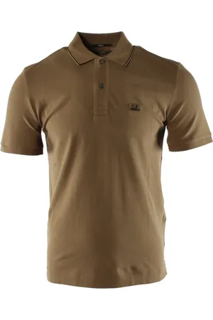 C.P. Company Hombre, Camisetas, Marrón, Talla: S