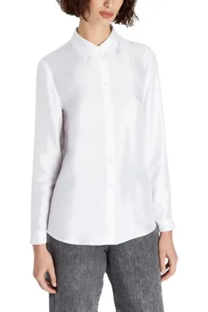 Armani Exchange Mujer, Blusas y Camisas, Blanco, Talla: M