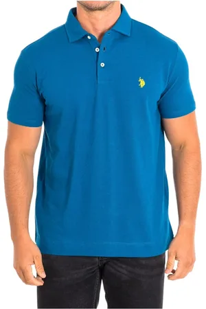 U.S. Polo Assn. Hombre, Camisetas, Azul, Talla: S