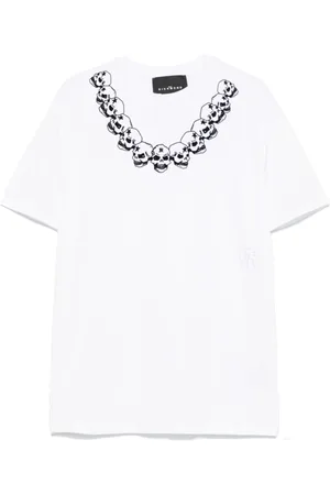John Richmond Hombre, Camisetas, Blanco, Talla: XL