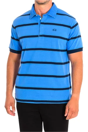 La Martina Hombre, Camisetas, Azul, Talla: M