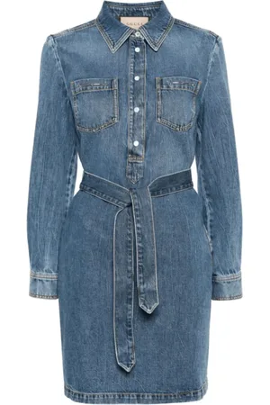 Gucci Mujer, Vestidos, Azul, Talla: M