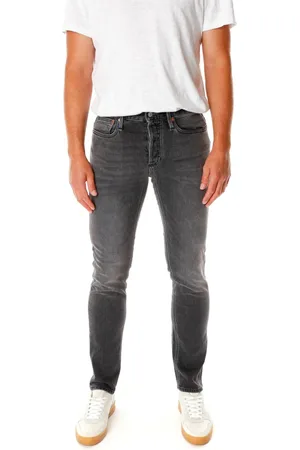 Denham Hombre, Vaqueros, Gris, Talla: W33 L34