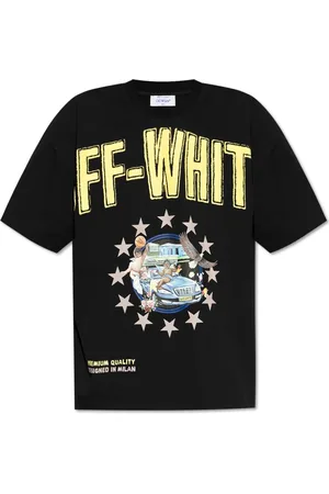 OFF-WHITE Hombre, Camisetas, Negro, Talla: S