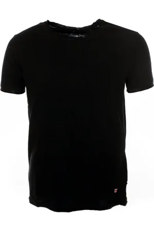 BLUE DE GENES Hombre, Camisetas, Negro, Talla: L