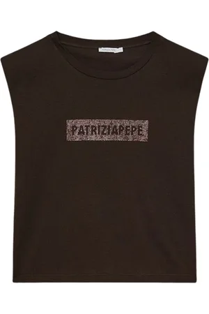 Patrizia Pepe Mujer, Camisetas, Marrón, Talla: M