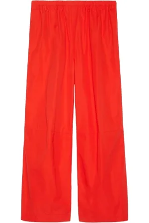 Gucci Hombre, Pantalones, Rojo, Talla: S