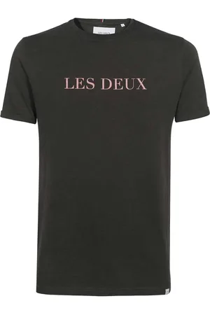Les Deux Hombre, Camisetas, Negro, Talla: S