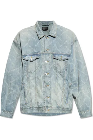 Balenciaga Hombre, Chaquetas, Azul, Talla: L