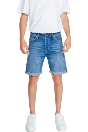 JACK & JONES Hombre, Pantalones cortos, Azul, Talla: M