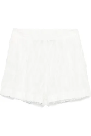 FEDERICA TOSI Mujer, Pantalones cortos, Blanco, Talla: S