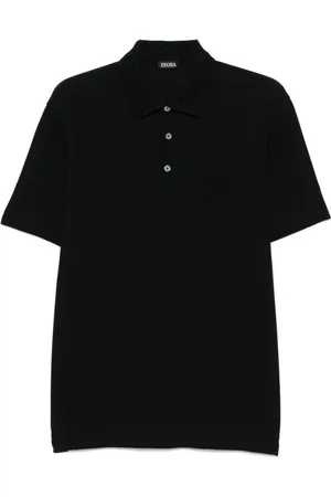 Ermenegildo Zegna Hombre, Camisetas, Negro, Talla: L