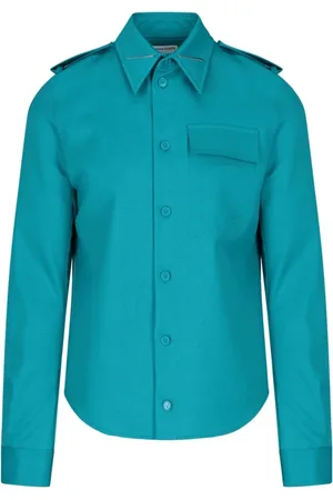 Bottega Veneta Hombre, Camisas, Verde, Talla: L