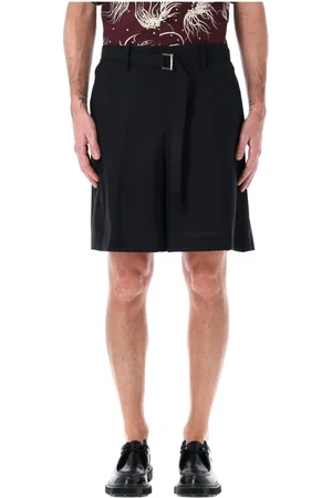 SACAI Hombre, Pantalones cortos, Negro, Talla: M
