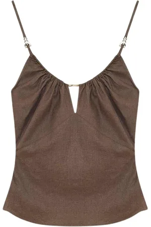 Patrizia Pepe Mujer, Camisetas, Marrón, Talla: XS