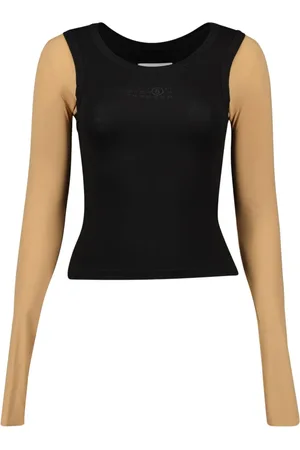 Maison Margiela Mujer, Camisetas, Negro, Talla: L