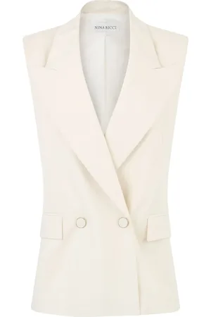 Nina Ricci Mujer, Chaquetas, Blanco, Talla: 2XS