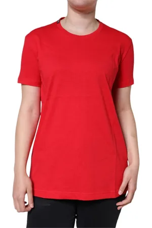 Dolce & Gabbana Mujer, Camisetas, Rojo, Talla: M