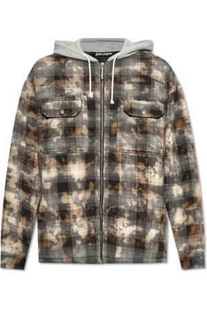 Palm Angels Hombre, Chaquetas, Marrón, Talla: L