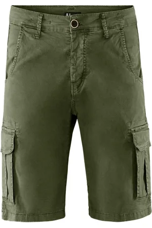 Bomboogie Hombre, Pantalones cortos, Verde, Talla: W33
