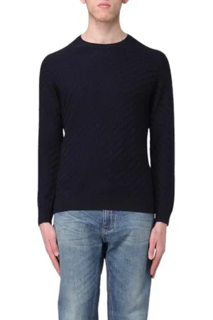 Emporio Armani Hombre, Jerseys, Azul, Talla: S
