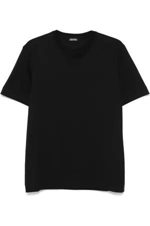 Ermenegildo Zegna Hombre, Camisetas, Negro, Talla: 2XL