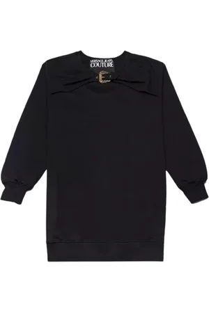 VERSACE Mujer, Sudaderas, Negro, Talla: L