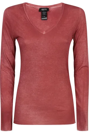 AVANT TOI Mujer, Camisetas, Rojo, Talla: S
