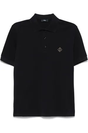 HERNO Hombre, Camisetas, Azul, Talla: S