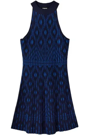 Desigual Mujer, Vestidos, Azul, Talla: L