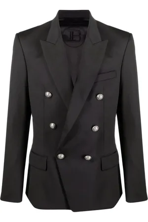 Balmain Hombre, Chaquetas, Negro, Talla: XL