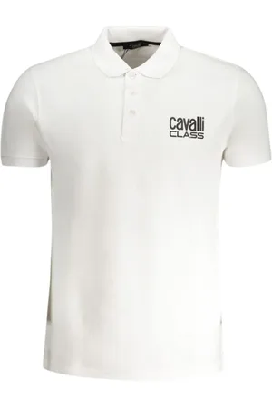 Roberto Cavalli Hombre, Camisetas, Blanco, Talla: 2XL