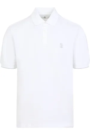 Brunello Cucinelli Hombre, Camisetas, Blanco, Talla: M