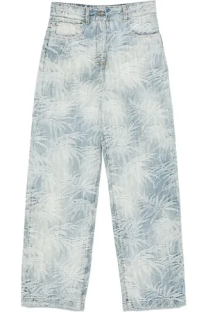 Palm Angels Mujer, Vaqueros, Azul, Talla: W25