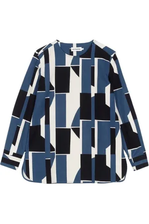 Marimekko Mujer, Blusas y Camisas, Azul, Talla: M